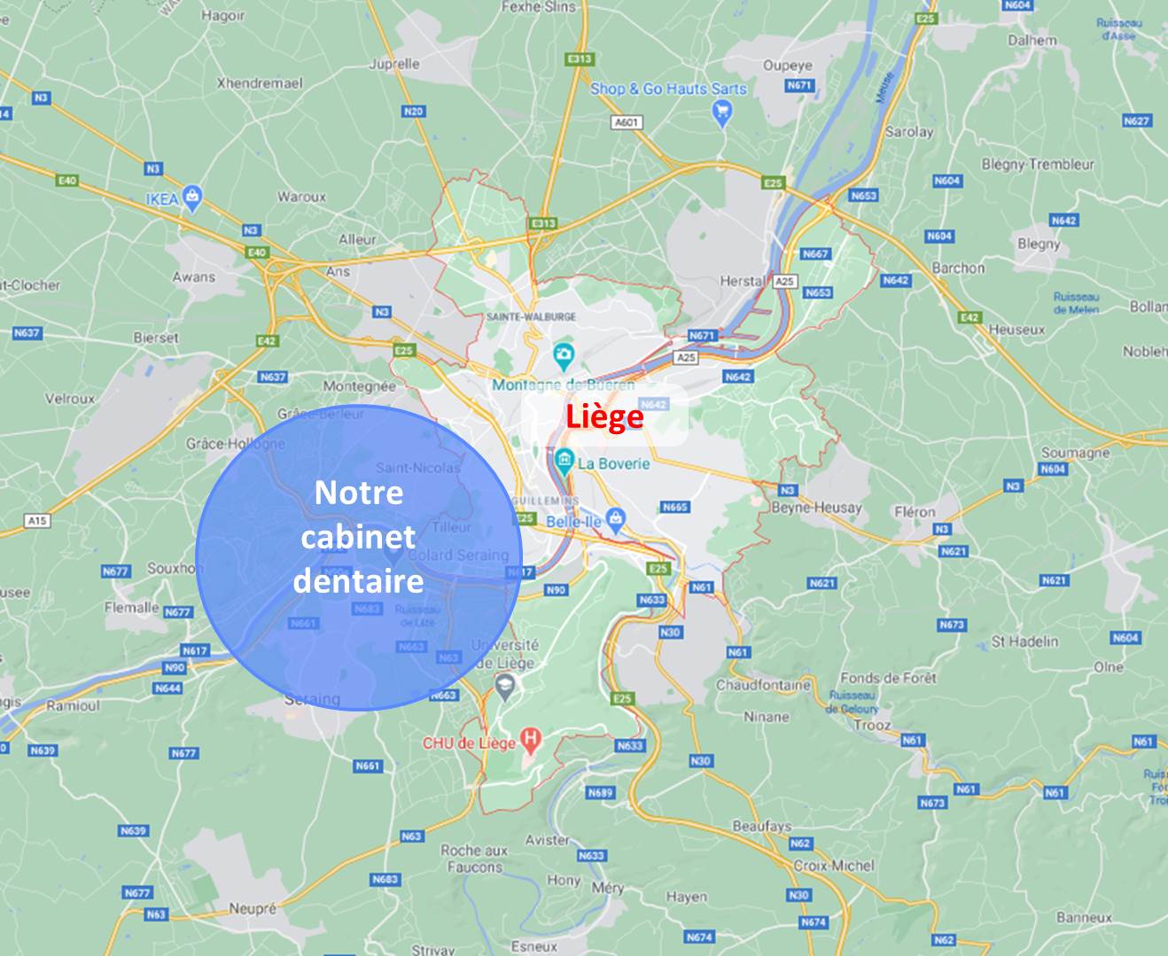 Clinique dentaire Liège