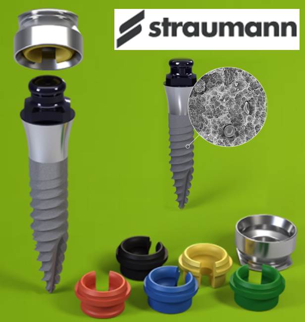 Implant Straumann pour dentier fixe